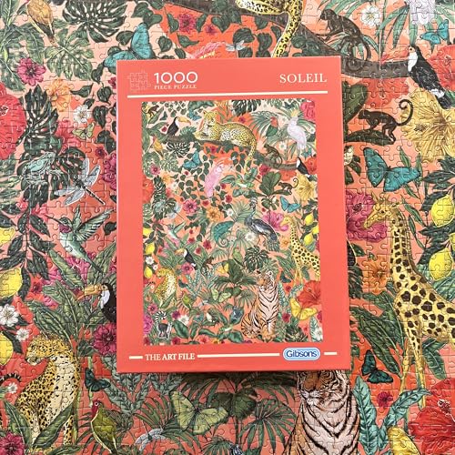 Gibsons Vs The Art File-Sonne Fauna, Tropische Tiere, 1000 Teile aus recyceltem Karton, G7218 Gibsons Vs The Art File-Sonne Fauna, Tropische Tiere, 1000 Teile aus recyceltem Karton, G7218 von Gibsons