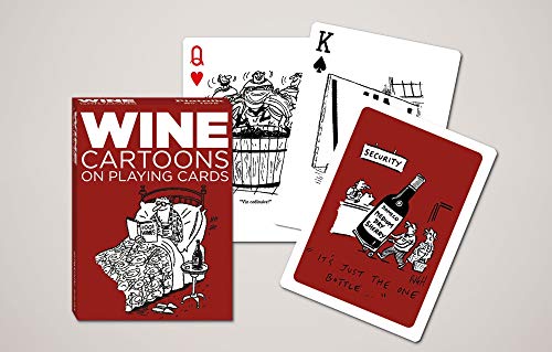 Piatnik 1675 Spielkarten Wine Cartoons Piatnik 1675 Spielkarten Wine Cartoons von Gibsons