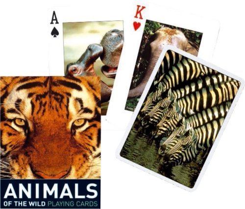 Piatnik playing cards - Animals of the World by Gibsons Games von Gibsons