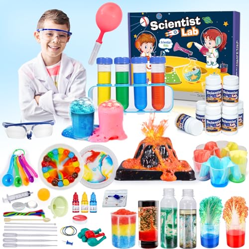 Gifitizi Experimente für Kinder ab 5 6 7 8 9 10, Spielzeug ab 6 Jahre Jungen, STEM Wissenschaft Experimentierkasten Kinder Spielzeug Spiele ab 5 Jahren, Geschenk Junge 6-12 Jahre, Geschenk für Kinder von Gifitizi