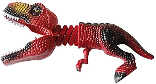 Giftik Dinosaurier Tierfiguren Greifer Kralle Spiel Pick Up Klaue Eltern-Kind Interaktives Kinder Geschenk (rot) von Giftik