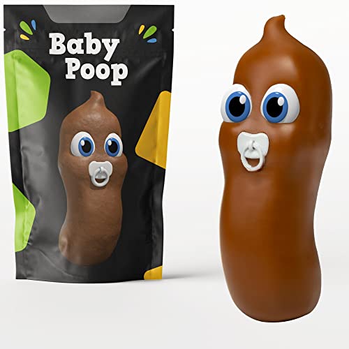 Gifton - Baby Stretchy Poop Toy Dehnbarer Kackhackball - 2024 Design, Geschenk für Jungen, Mädchen, Männer, Frauen, Teenager, Kinder, lustiges Geburtstagsgeschenk, Weihnachtsstrumpffüller, Spielzeug von Gifton