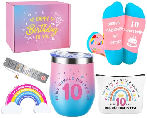 Giftota Geburtstagsgeschenk für 10 Jährige Mädchen – Ideale Lustige Geschenke für Mädchen 10 Jahre Geschenke für Tochter Enkelin Nichte Geschenkideen zum 10. Geburtstag Taschen, Thermosbecher, Socken Giftota Geburtstagsgeschenk für 10 Jährige Mädchen – Ideale Lustige Geschenke für Mädchen 10 Jahre Geschenke für Tochter Enkelin Nichte Geschenkideen zum 10. Geburtstag Taschen, Thermosbecher, Socken von Giftota
