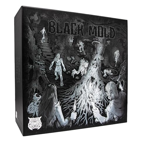 Terrible Games Black Mold | Core Game | EIN Spannendes Survival-Horror-Escape-Brettspiel, Kooperativ... Bis Es Das Nicht Mehr Ist | 2-5 Spieler | Alter 12 Spiel in Englisch von Giga Mech Games