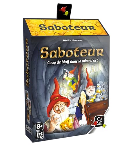 Gigamic Amsabo – Saboteur-Kartenspiel (eventuell Nicht in Deutscher Sprache). von GIGAMIC