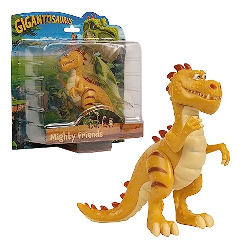 Gigantosaurus, Dinosaurier, Figur, 12 cm, bewegliche Figur, zufälliges Modell, Spielzeug für Kinder ab 3 Jahren, GIOCHI PREZIOSI, GGN02 von Gigantosaurus