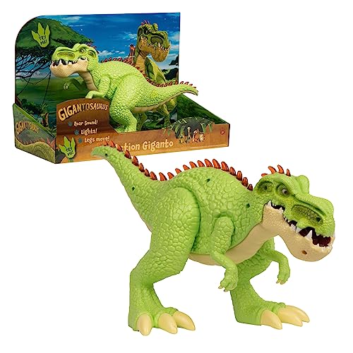 Gigantosaurus 14 Zoll Dinosaurier Action-Figur, Giganto, Figur aus der erfolgreichen TV-Serie, mit Trampelfunktion und Brülleräuschen, die echte Dinosaurier imitieren. von Gigantosaurus