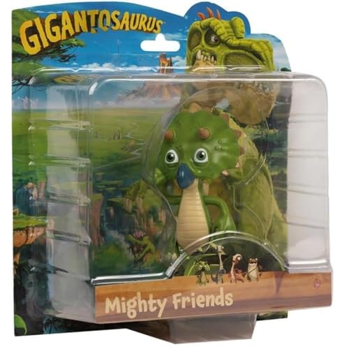 Gigantosaurus Dinosaurier Action-Spielzeugfigur Tiny, voll beweglich und sehr detailliert 5 Zoll Spielzeug, genaue Darstellung der Figur aus der erfolgreichen TV-Serie, 1 von 6 des Sammelsets von Gigantosaurus