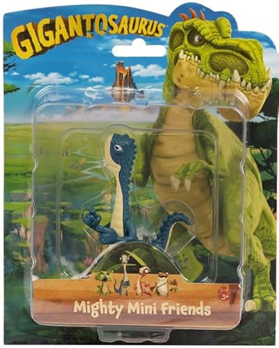 Gigantosaurus Mighty Mini Friends Dinosaurier-Figur 5.1 cm aus Hit TV-Serie für kreatives Spielen (Bill) von Gigantosaurus