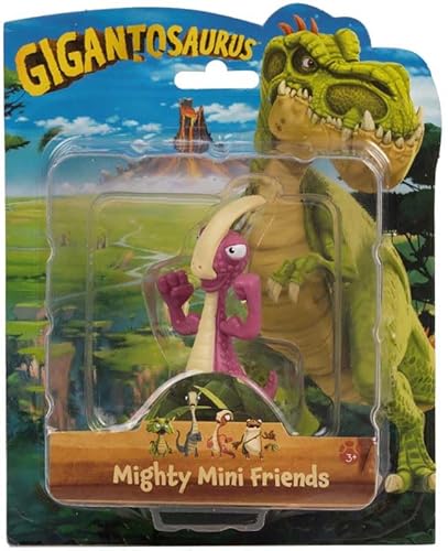 Gigantosaurus Mighty Mini Friends Dinosaurier-Figur 5.1 cm aus Hit TV-Serie für kreatives Spielen (Rocky) von Gigantosaurus