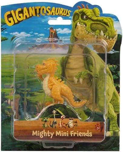 Gigantosaurus Mighty Mini Friends Dinosaurier Figur 5.1 cm aus Hit TV Serie für kreatives Spielen (T-Rex) von Gigantosaurus