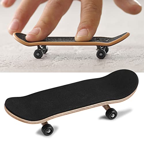 Gigicial Fingerboards, Mini Finger Skateboards, Fingerboards aus Ahornholzlegierung, fingerskateboards, Spielzeug-Skateboards, für Kinderpartys (Black) von Gigicial