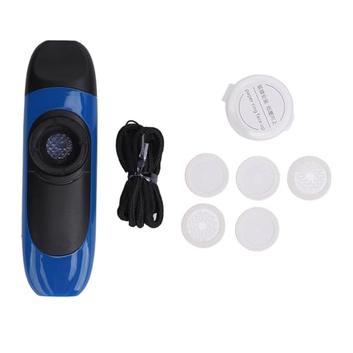 Gigicial Musical Instruments Kazoos für Erwachsene, professionelles Kazoo-Blasinstrument mit 5 Membranen für Performance (Aurora Blue) von Gigicial