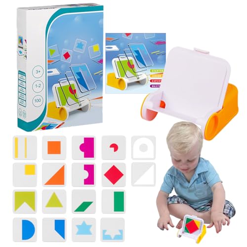 Gihioue Geometrische Puzzlespiele - Formen Und Muster Lernspiele,Buntes Puzzle Spielzeug Für Kindergarten Schule Und Reisen Gihioue Geometrische Puzzlespiele - Formen Und Muster Lernspiele,Buntes Puzzle Spielzeug Für Kindergarten Schule Und Reisen von Gihioue