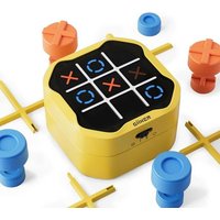 GiiKER Tic Tac Toe Bolt Elektronisches 3-in-1 Puzzle-Handheld-Spielkonsole, Logikspiel für Kinder und Erwachsene, gelb GiiKER Tic Tac Toe Bolt Elektronisches 3-in-1 Puzzle-Handheld-Spielkonsole, Logikspiel für Kinder und Erwachsene, gelb von GiiKER
