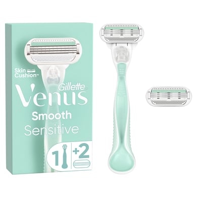 Gillette® Venus Rasierapparat Smooth Sensitive mit 2 Klingen von Gillette® Venus