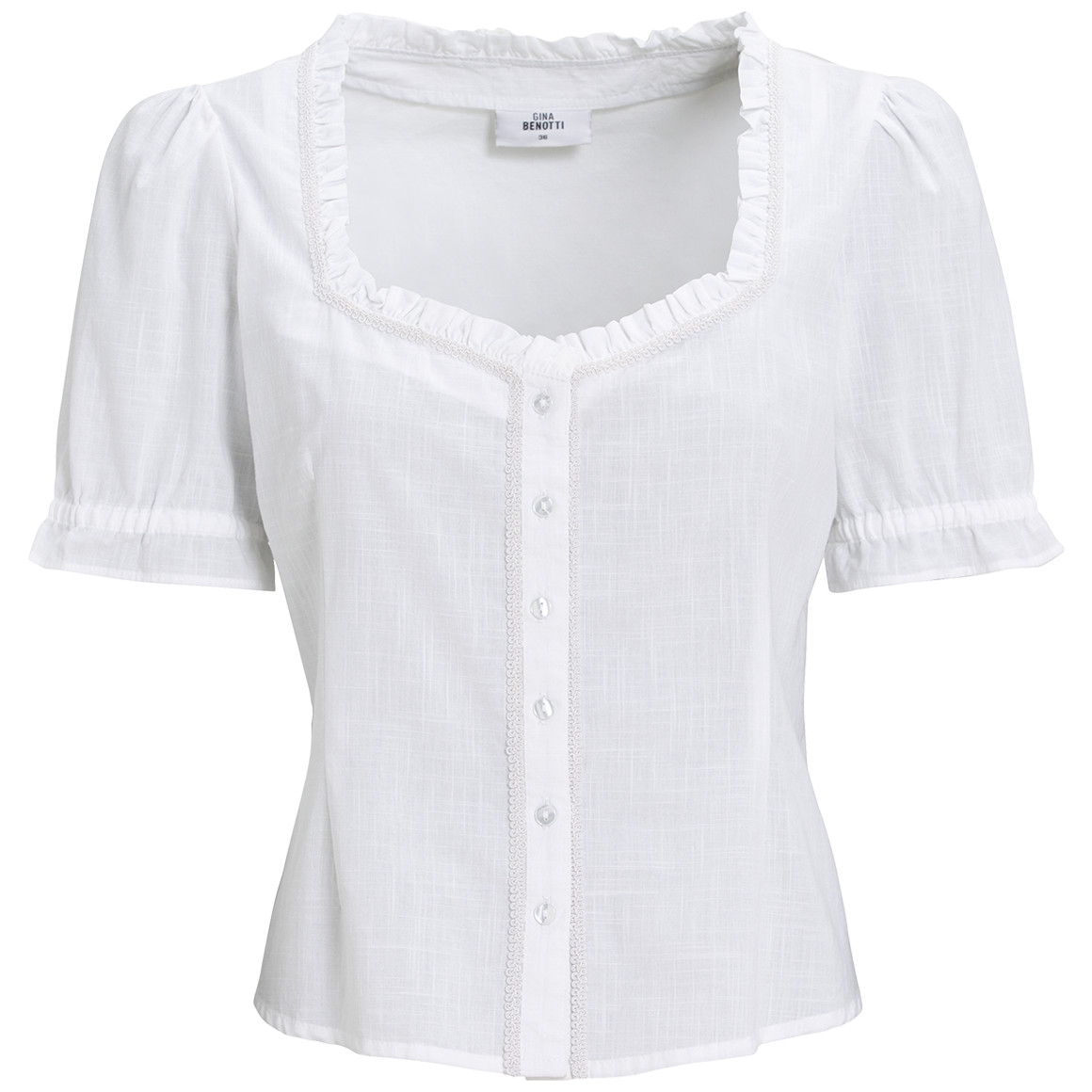 Damen Bluse mit weitem Ausschnitt von Gina Benotti