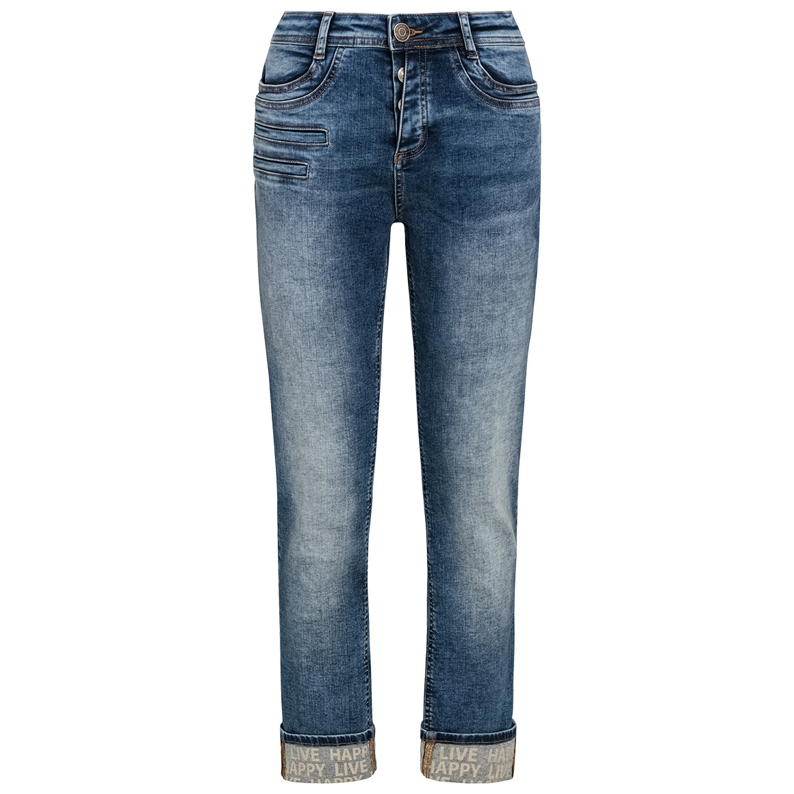 Damen Slim-Jeans im Five-Pocket-Style von Gina Benotti