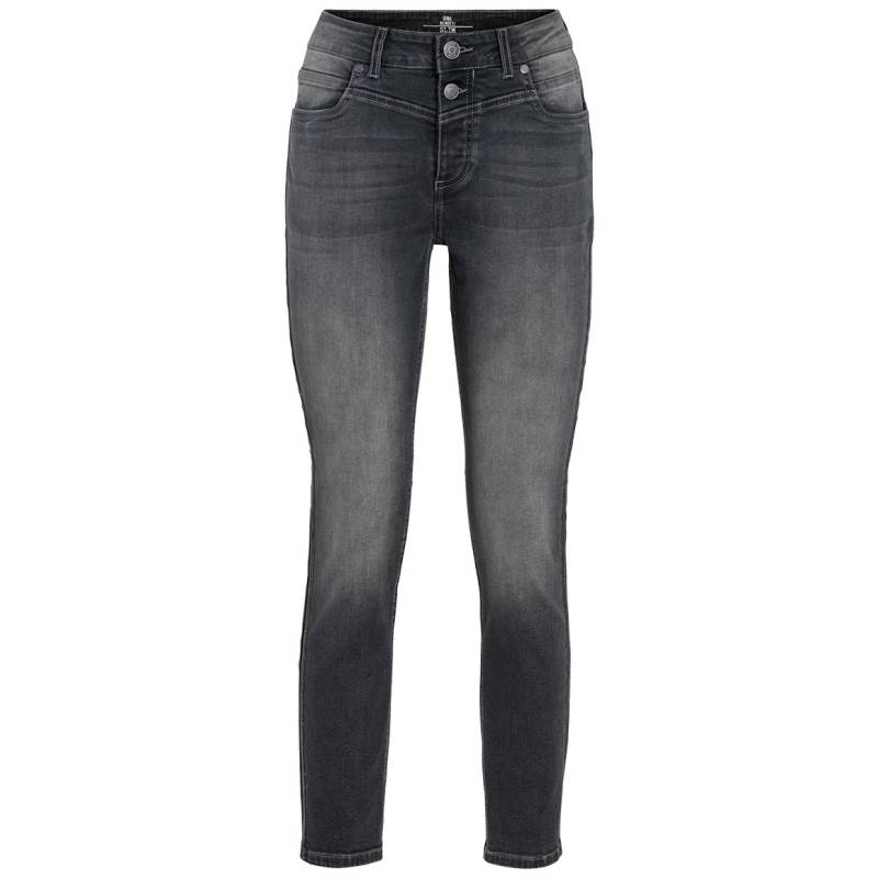 Damen Slim-Jeans mit Galonstreifen von Gina Benotti