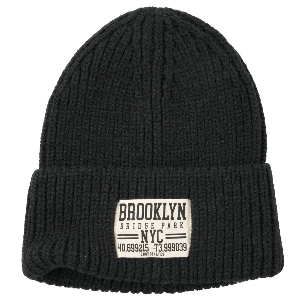 Damen Strickmütze mit Aufnäher Damen Strickmütze mit Aufnäher von Gina Benotti