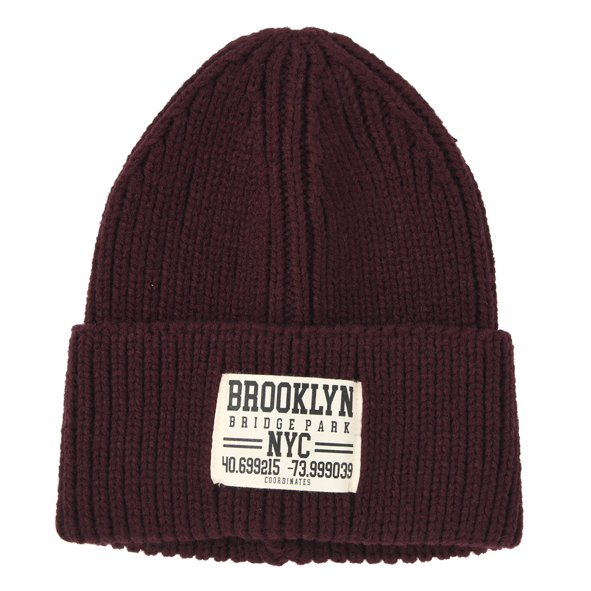 Damen Strickmütze mit Aufnäher Damen Strickmütze mit Aufnäher von Gina Benotti