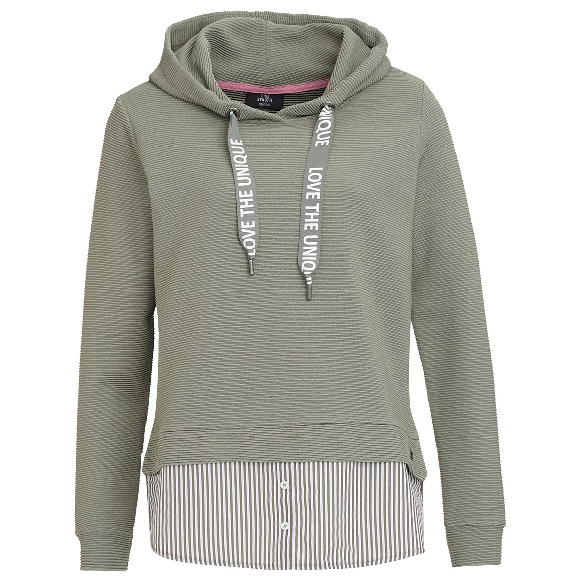 Damen Sweatshirt im Lagen-Look von Gina Benotti