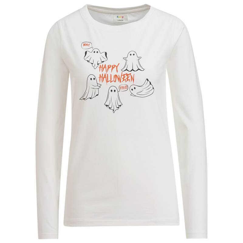 Damen Langarmshirt in Halloween-Optik von Gina