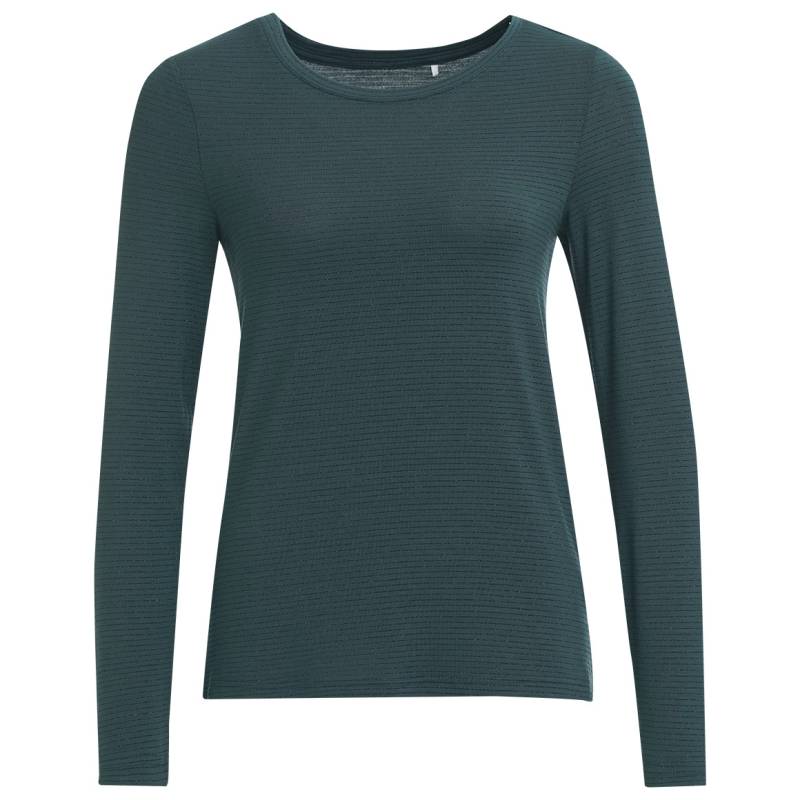 Damen Langarmshirt mit Glitzer-Streifen von Gina