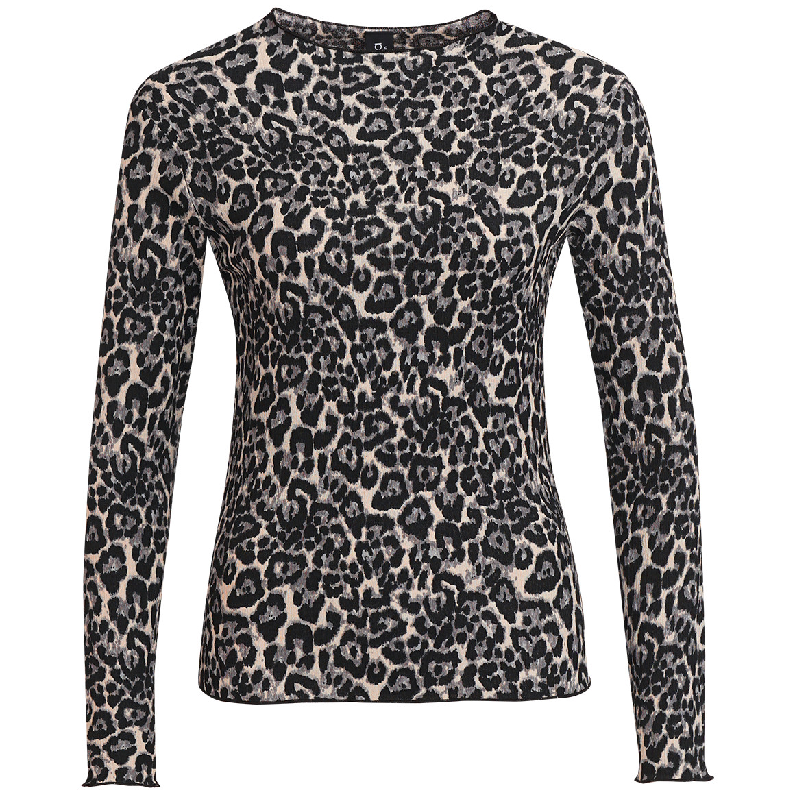 Damen Langarmshirt mit Leo-Muster von Gina