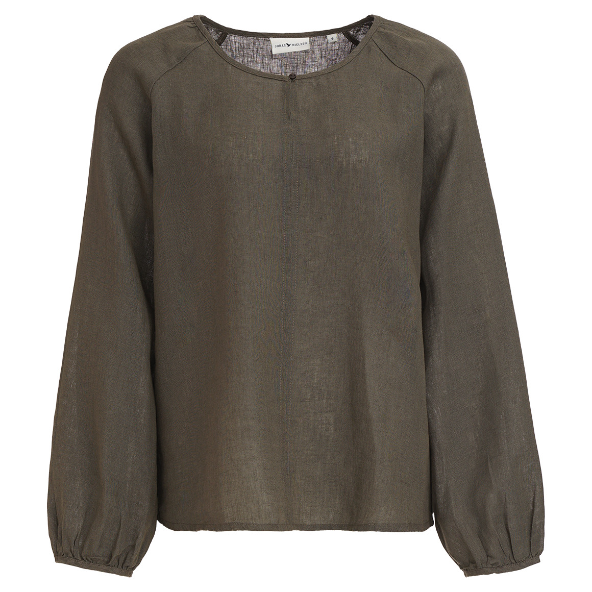 Damen Leinen-Bluse unifarben Damen Leinen-Bluse unifarben von Gina
