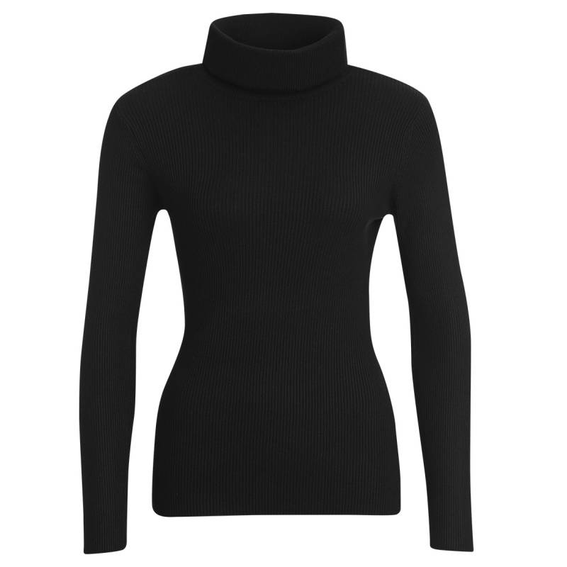 Damen Rollkragenpullover gerippt von Gina