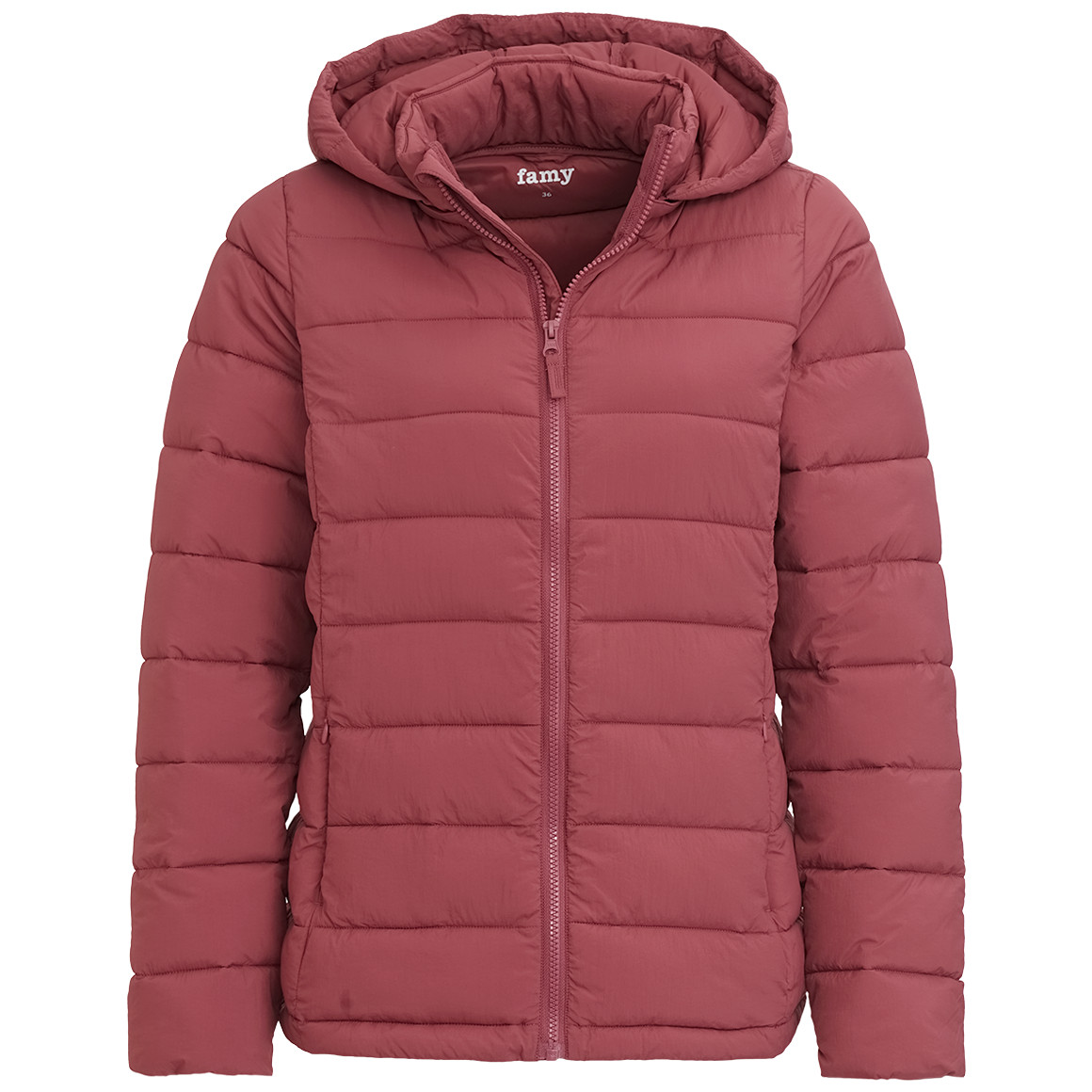 Damen Steppjacke mit abnehmbarer Kapuze von Gina