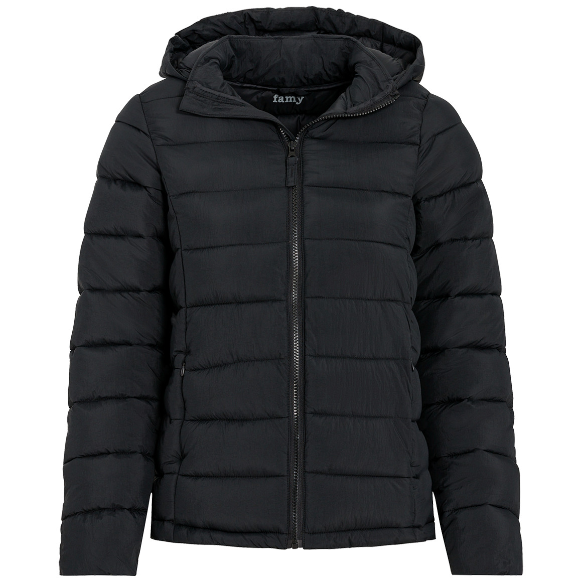 Damen Steppjacke mit abnehmbarer Kapuze von Gina