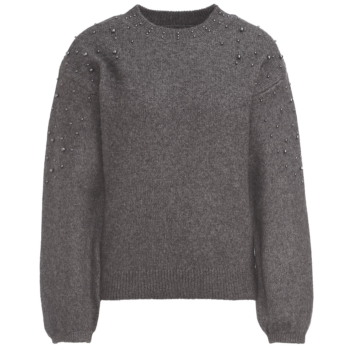 Damen Strickpullover mit Perlen-Details von Gina