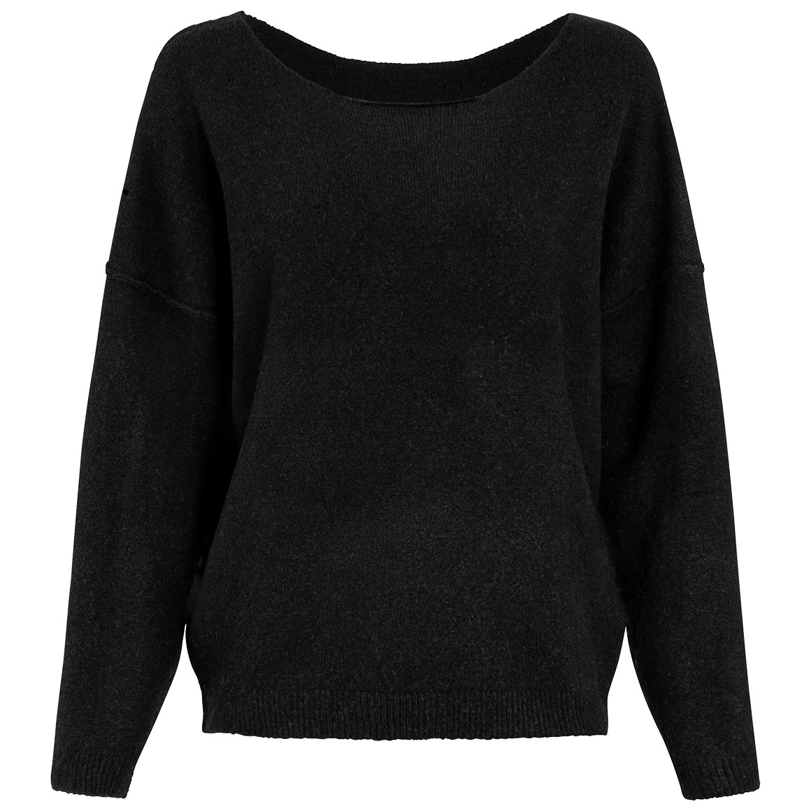 Damen Strickpullover mit U-Boot-Ausschnitt von Gina