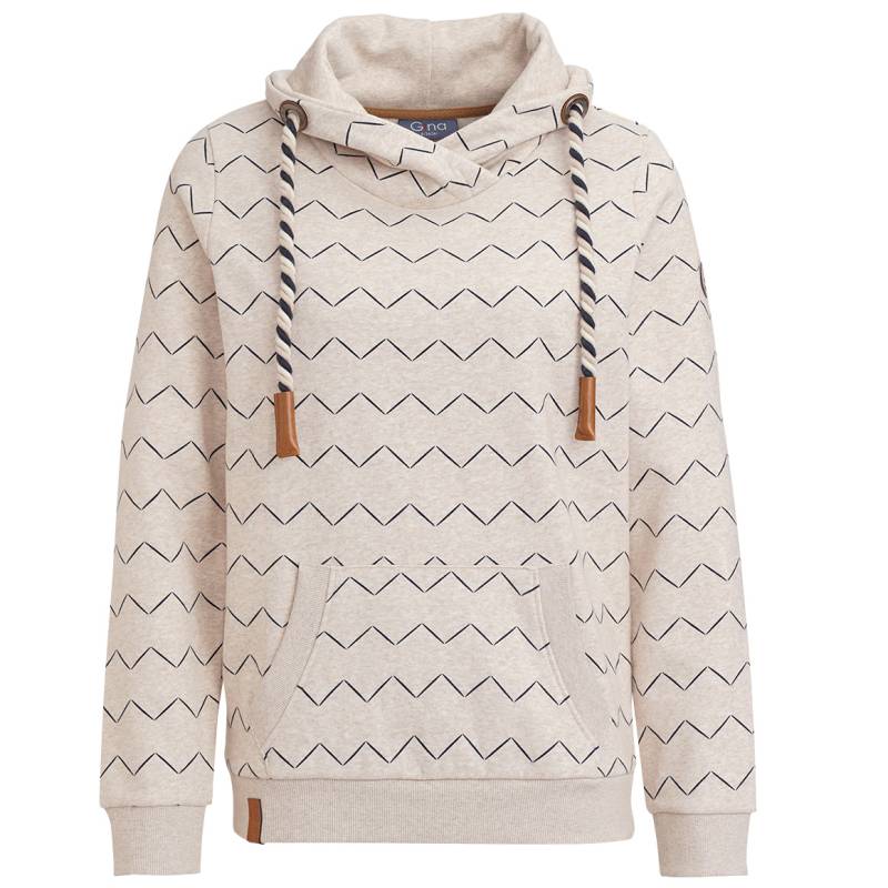 Damen Sweatshirt mit Schalkragen von Gina