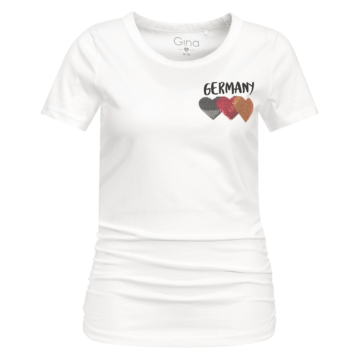 Damen T-Shirt im Fußball-Design Damen T-Shirt im Fußball-Design von Gina