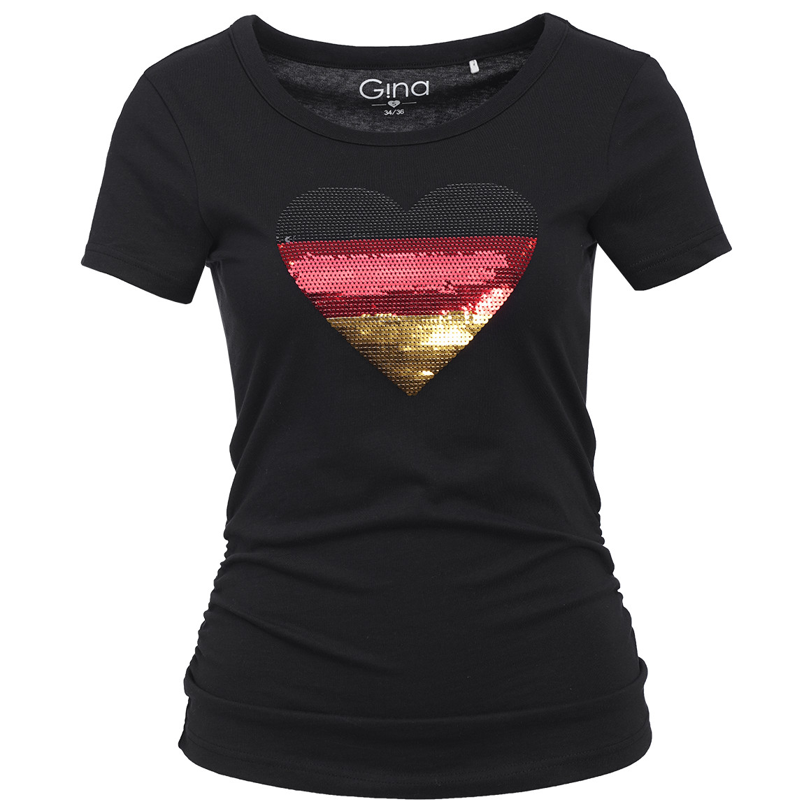 Damen T-Shirt im Fußball-Design Damen T-Shirt im Fußball-Design von Gina