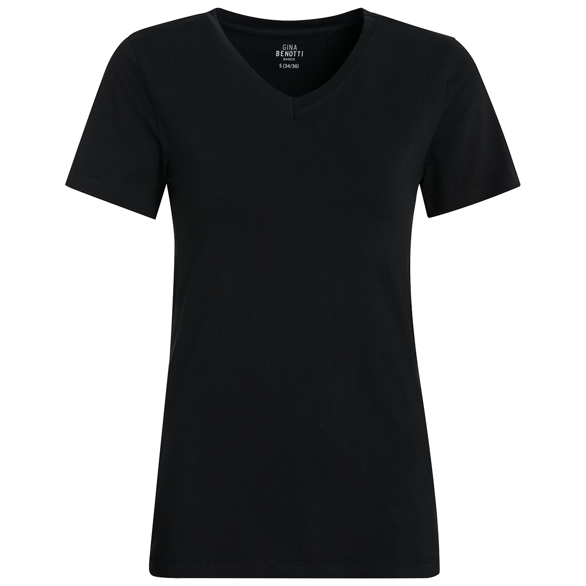 Damen T-Shirt mit V-Ausschnitt von Gina