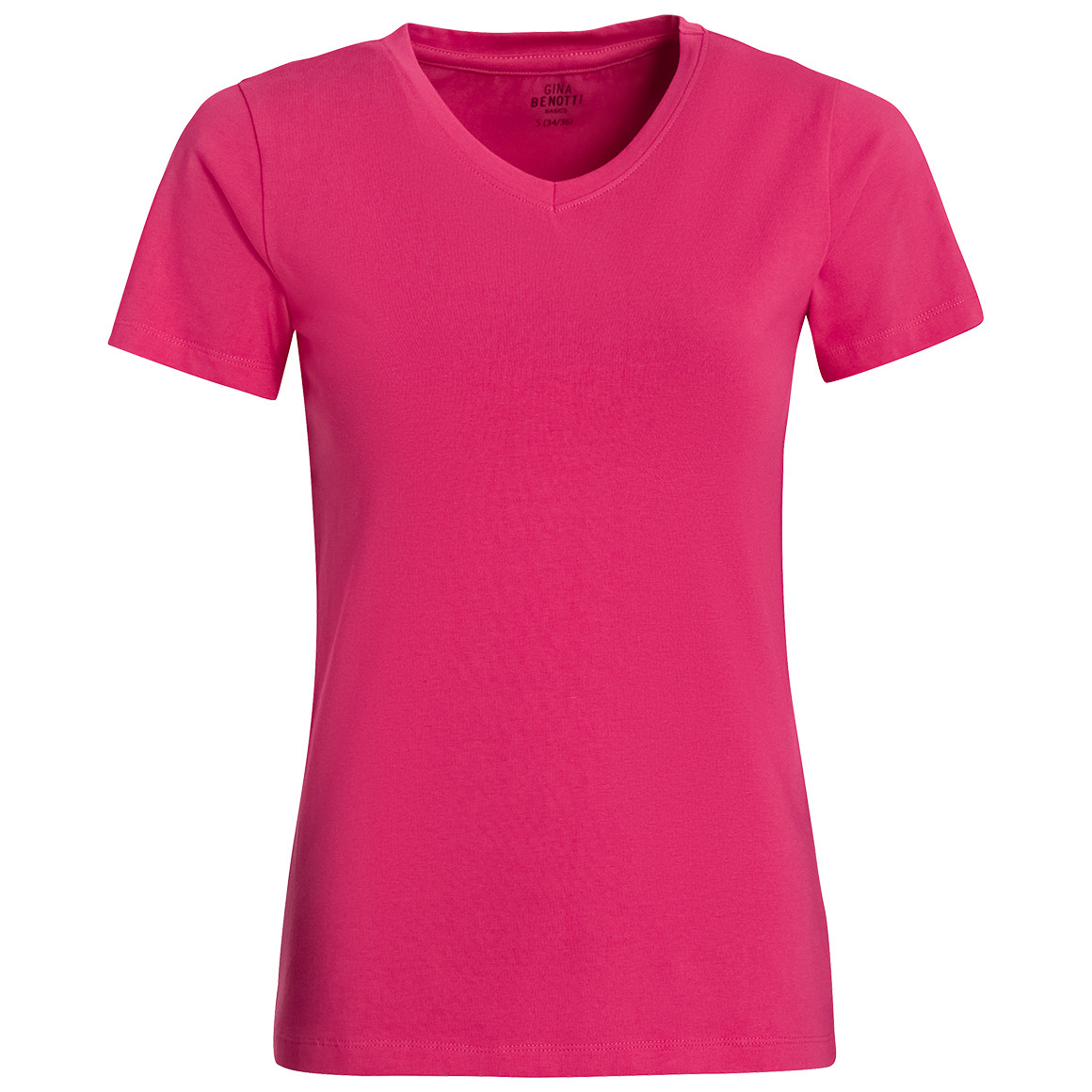 Damen T-Shirt mit V-Ausschnitt von Gina