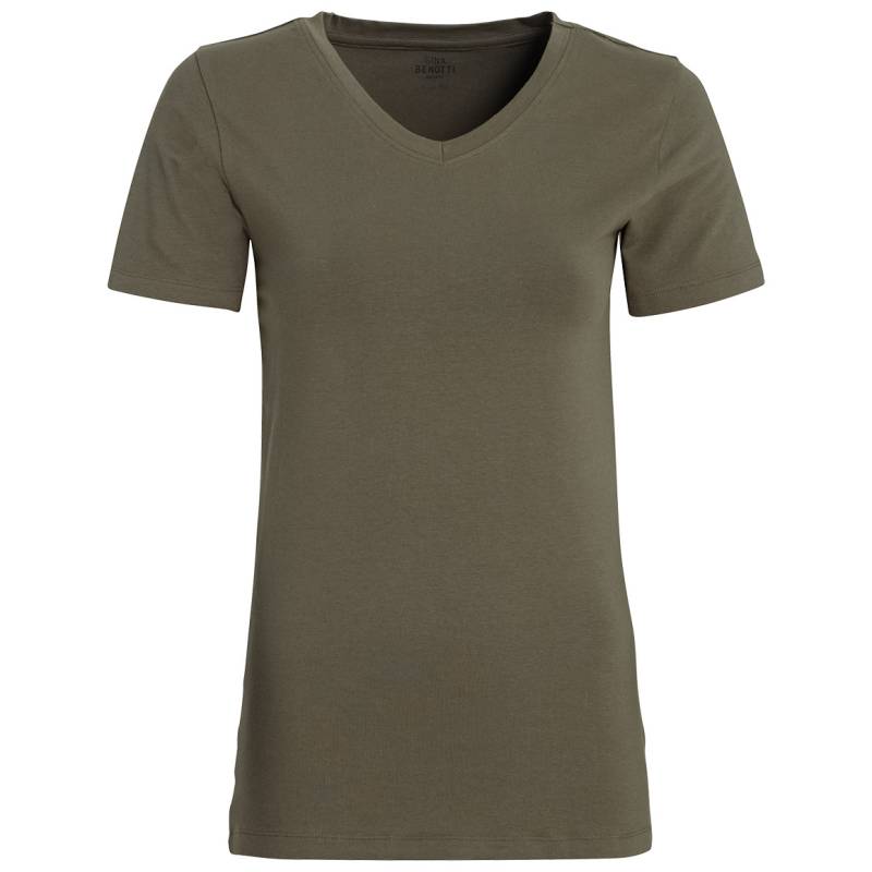 Damen T-Shirt mit V-Ausschnitt von Gina