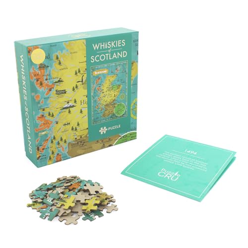 Ginger Fox 0112.3316.72.WSK.OSZ Whisky Puzzle, Mehrfarbig, Einheitsgröße von Ginger Fox