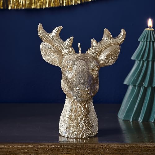 Ginger Ray Christmas Gold Stag Candle Tischkamin Dekoration von Ginger Ray