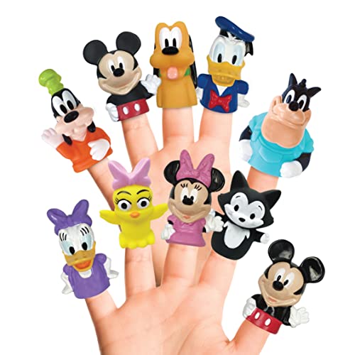 Disney Mickey & Friends Fingerpuppen, 10 Stück von Ginsey