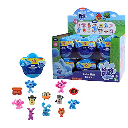 Giochi Preziosi Blue's Clues & You Mini-Figuren aus Kapseln, Überraschungs-Set mit 1 Figur aus der TV-Serie, Kinder ab 3 Jahren, wertvolle Spiele, Mehrfarbig, BLU03000 von Giochi Preziosi