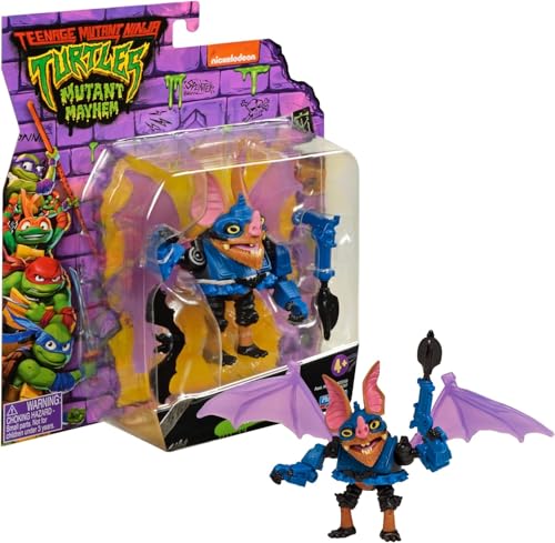 Giochi Preziosi - Mutante Ninja Turtles – Wing Nut in der Version Actionfigur – Größe 12 cm – detailliert – für Kinder ab 4 Jahren von Giochi Preziosi