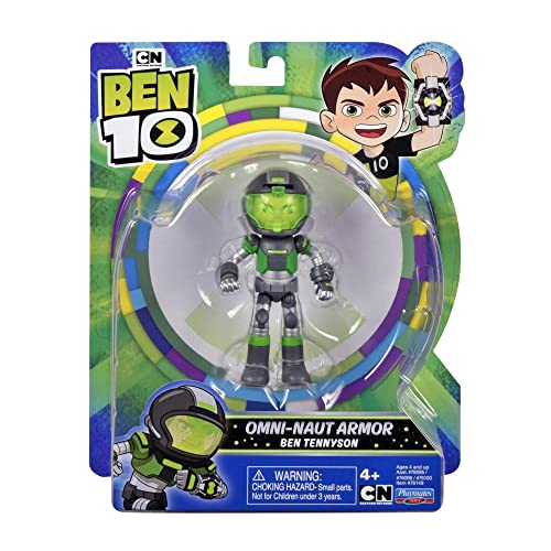 Giochi Preziosi Ben 10 Omni-Naut Armor Ben Basisfiguren, neues Sortiment, 6 Modelle zum Sammeln, einschließlich Ben Tennyson und Aliens, für Kinder ab 4 Jahren, BEN70A00, Mehrfarbig von Giochi Preziosi