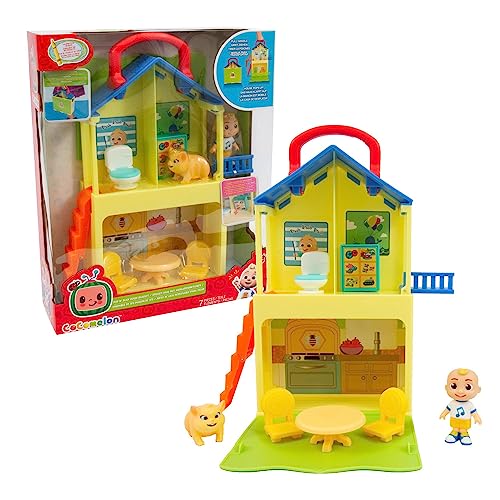 Giochi Preziosi - COCOMELON CASA Pop N Play C/JJ, Mehrfarbig, CCM18001 von Giochi Preziosi