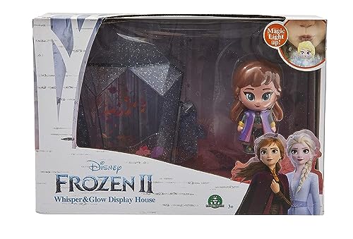 Die Eiskönigin 2, Haus mit 1 Figur Whisper & Glow, beleuchtet, Figur, die beim Ablegen leuchtet, zufällige Modelle, Spielzeug für Kinder ab 3 Jahren, FRN73 von Disney Frozen