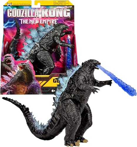 Giochi Preziosi Godzilla für Kong Das Neue Imperium - Godzilla 15 cm beweglich, sehr detailliert und Zubehör, für Kinder ab 4 Jahren, wie im Film von Giochi Preziosi